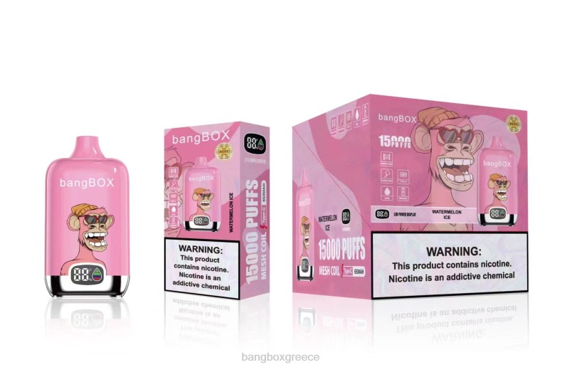 Bang Box Θεσσαλονικη - Bang Box 15000 ρουφηξιές πάγος καρπούζι ZB0445