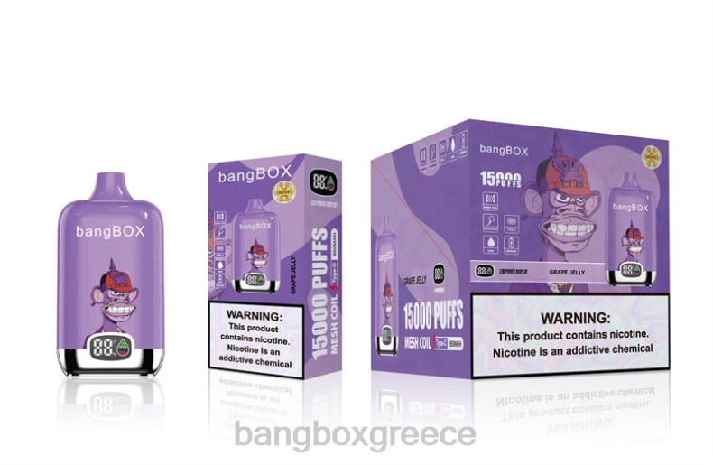 Bang Box Greece - Bang Box 15000 ρουφηξιές ζελέ σταφυλιού ZB0449