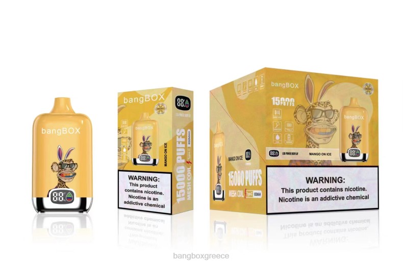 Bang Box Price - Bang Box 15000 ρουφηξιές μάνγκο στον πάγο ZB0448