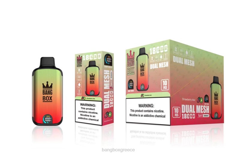Bang Box Αθήνα - Bang Box 18000 ρουφηξιές ακτινίδιο φράουλα ZB0492