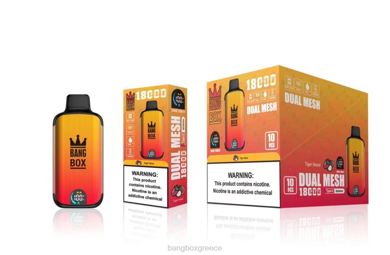 Bang Box Vape - Bang Box 18000 ρουφηξιές αίμα τίγρης ZB0494