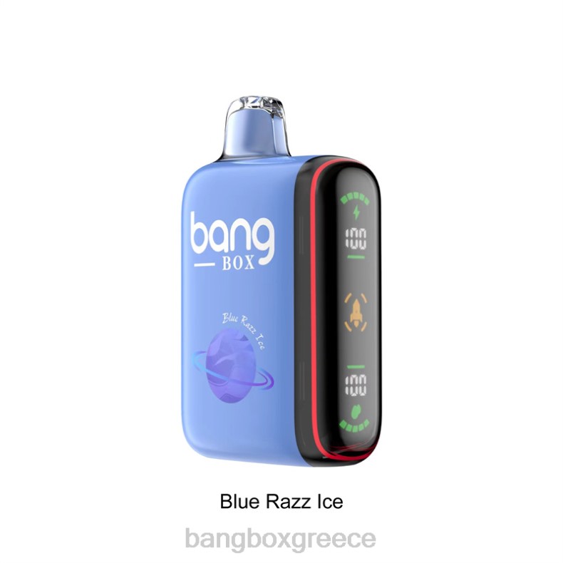 Bang Box Αθήνα - Bang Box Έξυπνη οθόνη ισχύος 9000-18000 ρουφηξιών μπλε πάγος razz ZB0426