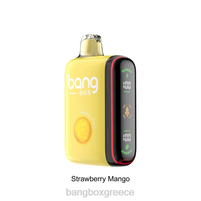 Bang Box Vapes - Bang Box Έξυπνη οθόνη ισχύος 9000-18000 ρουφηξιών μάνγκο φράουλα ZB0435