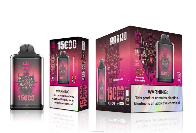Bang Box Θεσσαλονικη - Bang Box s1-15000 ρουφηξιές βατόμουρο καρπούζι ZB04105