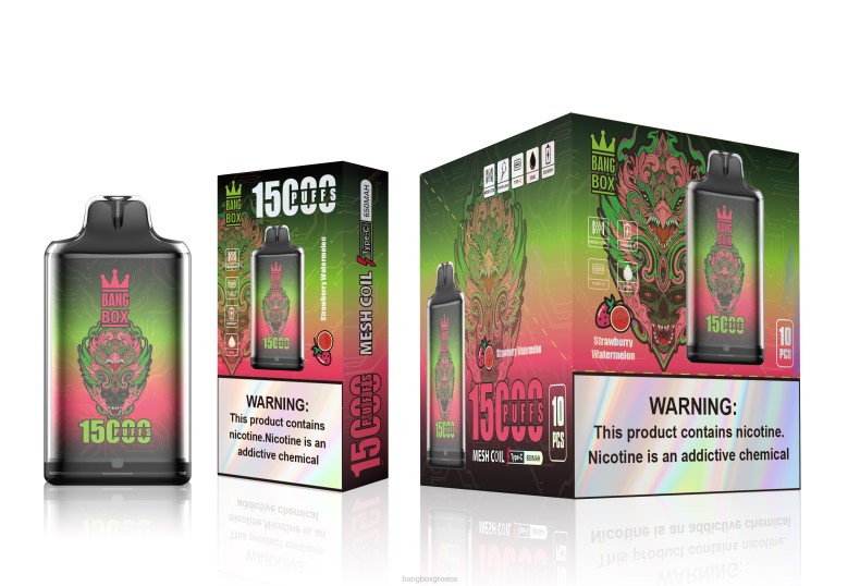 Bang Box Greece - Bang Box s1-15000 ρουφηξιές καρπούζι φράουλα ZB04103