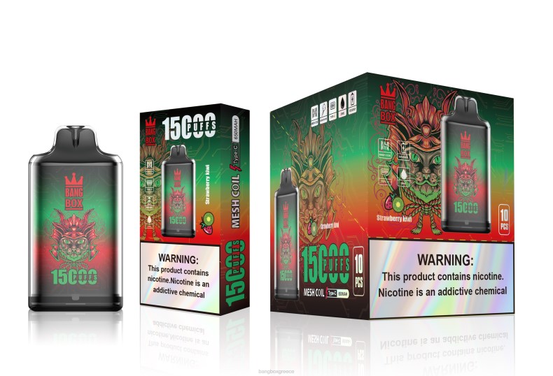 Bang Box Vape - Bang Box s1-15000 ρουφηξιές ακτινίδιο φράουλα ZB04100