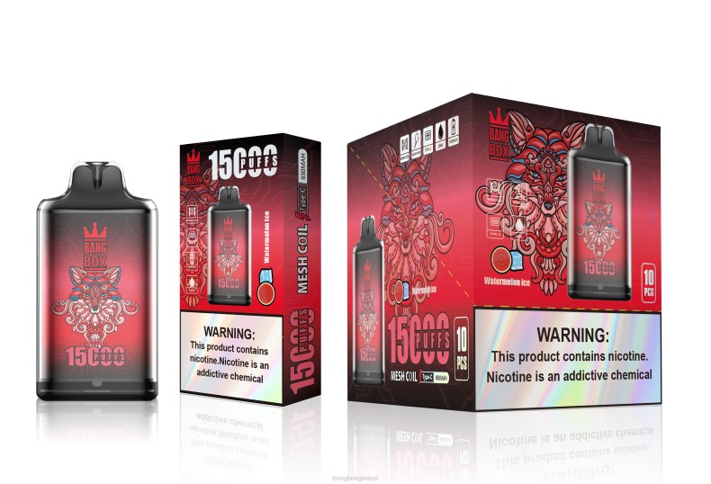 Bang Box Vape - Bang Box s1-15000 ρουφηξιές πάγος καρπούζι ZB04106