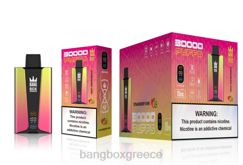 Bang Box Αθήνα - Bang Box Έξυπνη οθόνη 30000 ρουφηξιών ακτινίδιο φράουλα ZB0474