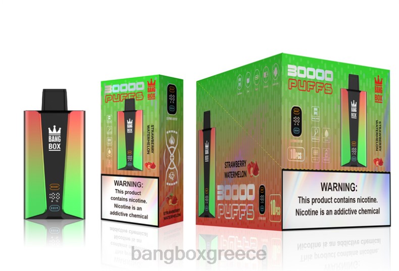 Bang Box Θεσσαλονικη - Bang Box Έξυπνη οθόνη 30000 ρουφηξιών καρπούζι φράουλα ZB0475