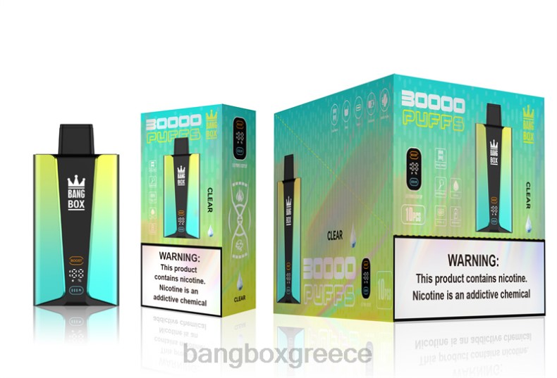 Bang Box Vape - Bang Box Έξυπνη οθόνη 30000 ρουφηξιών σαφής ZB0476
